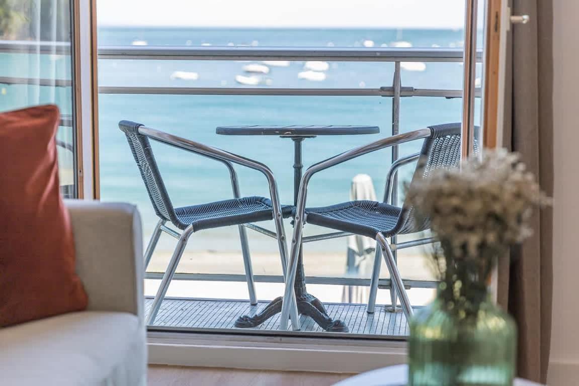 Les Pieds Dans L'Eau - Appartment 1 - Vue Mer Cancale Extérieur photo